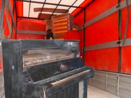 перевозка рояля (пианино) на газели